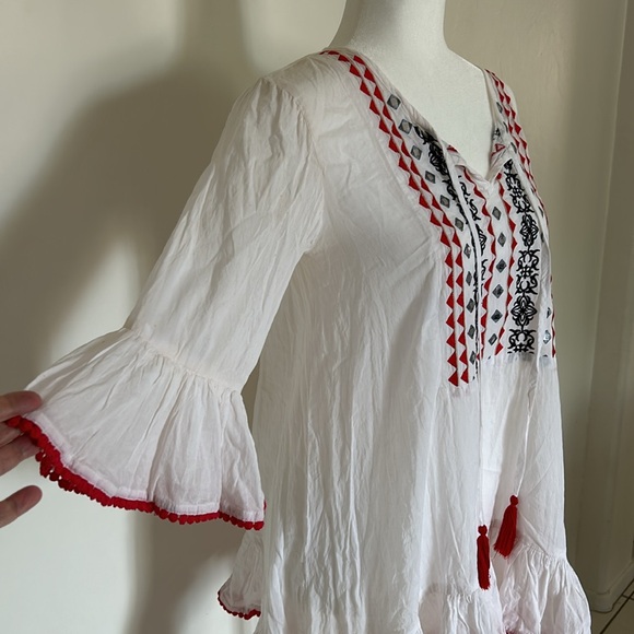 Pure Nordic by Anthro Naudic Hacienda Embroidered Tunic - Picture 4 of 10